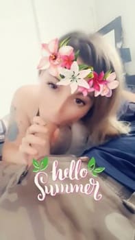 Sucking that dick while riding his face - Snapchat Porn