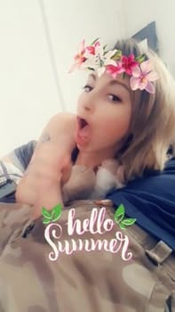 Sucking that dick while riding his face - Snapchat Porn