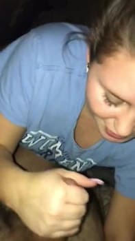 End of a blowjob wish she would swallow - OnlyFans Porn