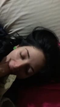 He loves my deep throat - Periscope Porn