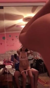 Amateur brunette blowjob - Snapchat Porn