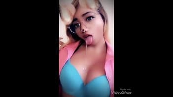 I'll suck your cock for a mouthful of cum and swallow - Tiktok Porn