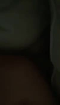 White Skype girl playing with pussy and quick doggystyle