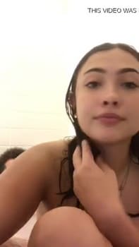 19 Year Old Amateur Teen Struggles Taking Huge Cock In Her Tight Asshole