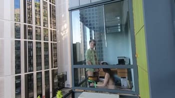 Getting Tinder Fucked in the Kitchen by Muscular Boyfriend - Tinder Sex