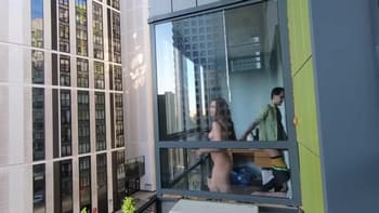 Getting Tinder Fucked in the Kitchen by Muscular Boyfriend - Tinder Sex