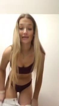 Blonde Bubble Butt Teen Gets Fucked From the Back - Bigo Porn