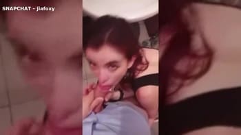 Porn legend Sasha takes the cock deep in her throat and Chatroulette pussy