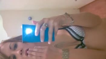 Blonde chick with huge boobs masturbates and gets her cunt fucked with black dick - Periscope Porn