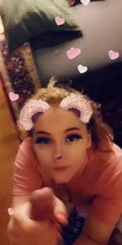 She is in love with suckling my dick - Bigo Porn