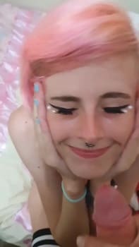 Just a good ole handy in the morning to make ya Skype cum bright and early