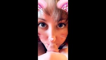 Blowjob in the entrance - Patreon Porn