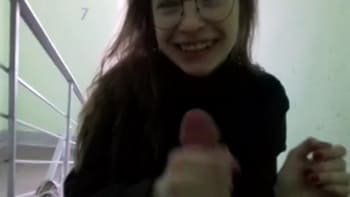 She DANCES me, then she SUCKS my COCK and BALLS - Whatsapp Porn