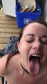 Son join step mom to rub Snapchat pussy but over horny stick dick to cum inside