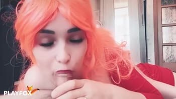 POV. Little Batwoman blowjob loudly - Tiktok Porn