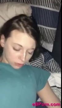 Step-Sister gets Chatroulette creampied by accident but she wants more