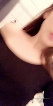 I caress my pierced nipples - Skype Porn