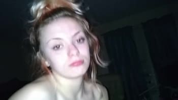 Cumming on his dick and taking a load on my small booty - Tiktok Porn