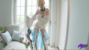 Catching Your stepsister With a Bad Dragon - Skype Porn