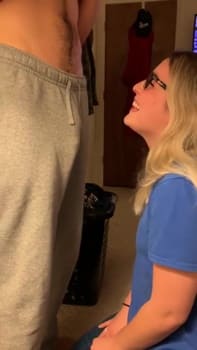 Blonde big tits wife cuckold husband with young stud - Tinder Sex