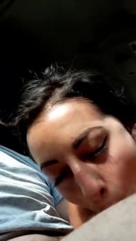 Sloppy blowjob titty fuck and cum on my slutty face - Skype Porn