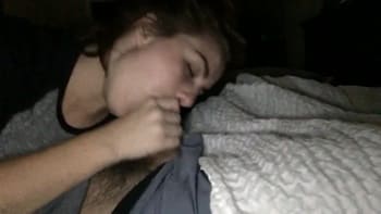 Letting her take care of my hard cock - Tinder Sex