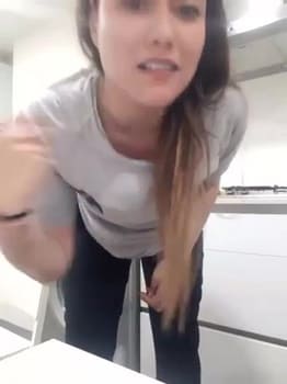 Skype amateur sex with french maid uniform