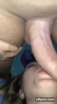 OnlyFans teen sucks and titfucks in POV