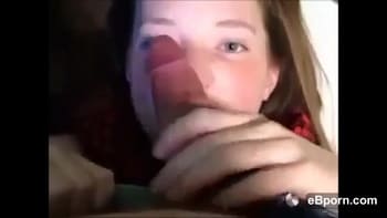 Snapchat blowjob on CBT chair