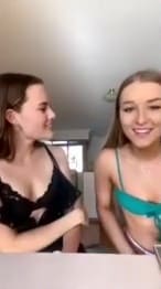 Amazing belly bulge and Tiktok creampie