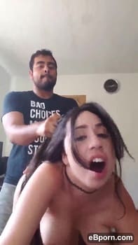 Snapchat twins in hardcore amateur action