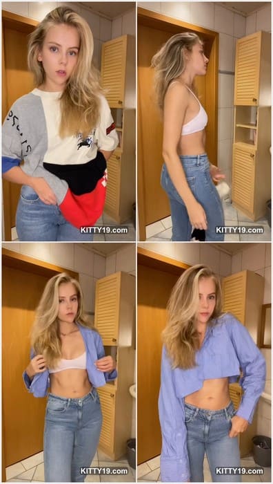 Onlyfans pornstar Sweetest Claire Schoolgirl in jeans, video for free.