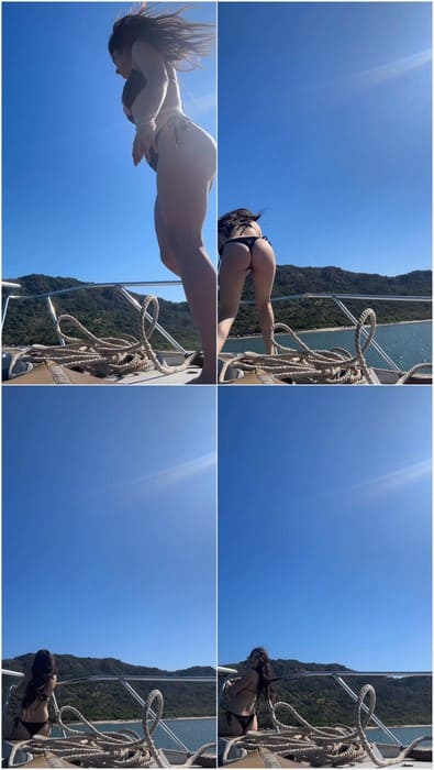 Gaby Gardez Bikini Video and bounce her natural tities. She is very hot young naked girl.