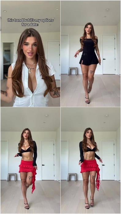 Arikytsya porn model with sexy long legs with pretty face and tight dress. So hot babe on leaked full video!