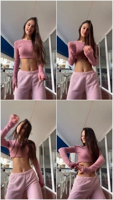 Alessandra Nadia tits show on leaked full video. Her sexy body and pussy - it's rare! Beauty model and hot dancing.