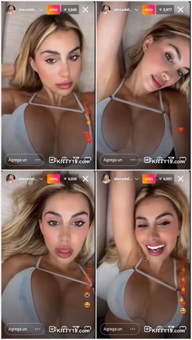 Alexa Dellanos instagram leaked video with naked big tits nipple! Download it full video absolutly free today.