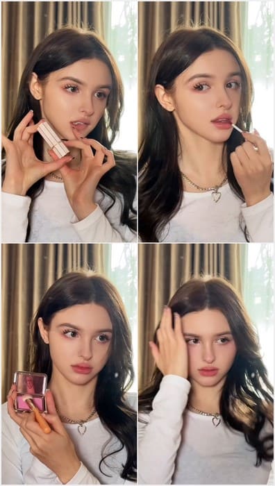 Elina Karimova hot and beauty tiktok star with cute face! Wow, incredible girl loves posing and showing her face for fans.