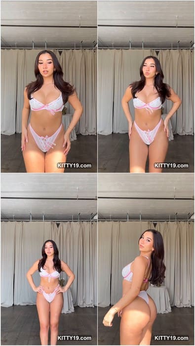 Lumma Aziz leak video in hot lingerie. Beauty brunette girl and instagram star. She loves posing only without sextape.