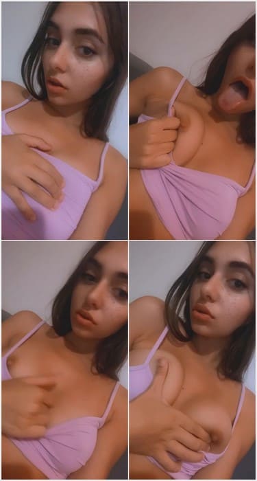 Nacre Victoire fucked hot and titty nipples touch. Her slutty face and tits want tittyfucking now with your big cock. She love sperm on full her face!