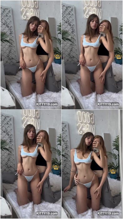 Tero lesbian sextape leaked video with her hot young girl. Tiny girls and tits only for you! Download it for free.