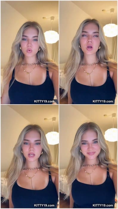 Alina_mtsn hot and beauty tiktok star with incredible tits and beauty lips. Blonde babe waiting your cock! Enjoy!