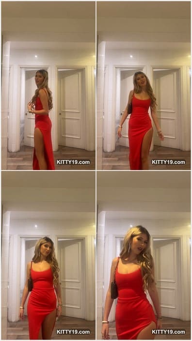 Clara Doelle tiktok leak video with hot UK model in sexy red dress. Beauty and hot girl! Download it now.