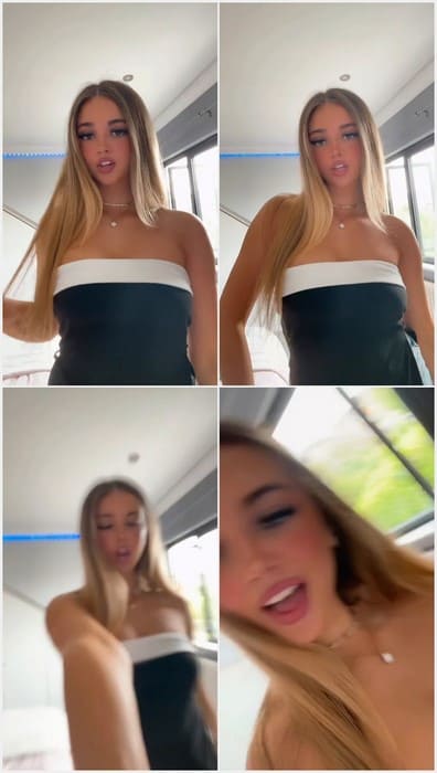 Daizie Johnson tiktok leaked video with sexy blonde girl and her tits in t-short. Download it leak video and enjoy!