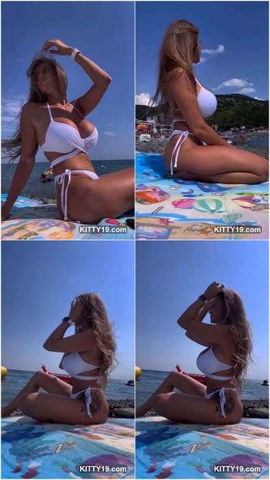 Diana Richter leak video with incredible tits and hot body. Beauty and hot model posing in sex bikini. Her tits is really hot!