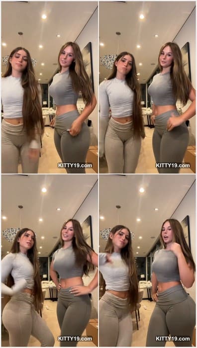 Emarr B onlyfans girls posing in sexy pants and without panties. Beauty star from instagram and tiktok with big asses.