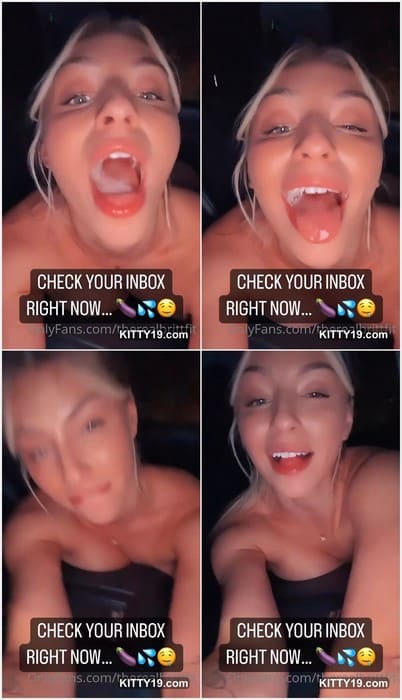 Therealbrittfit pornstar with full sperm in mouth. Beauty and hot babe! Download it now and enjoy.