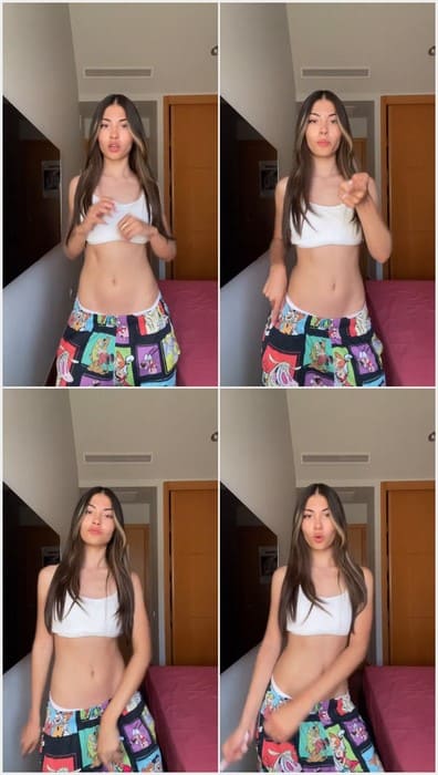 Valery Lopeezz tits and ass so hot. Dancing without panties on leaked video from her tiktok page! Download it.