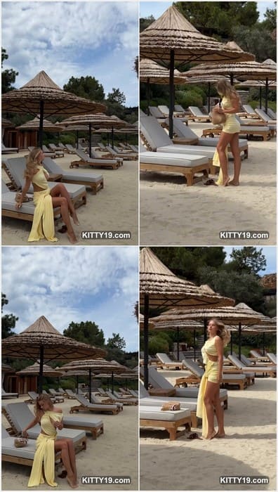 Ilonarsentieva onlyfans leaked video with her perfect tits in yellow tight dress. She is perfect and beauty model from Russia.