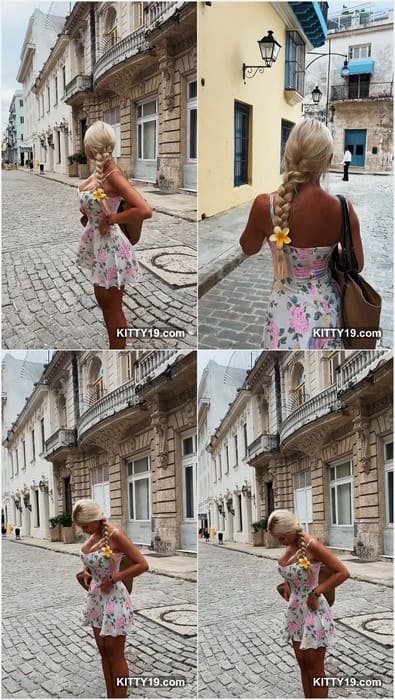 Alinaaignatova leaks vids smiles slightly, her natural chest and slim waist enhancing the softness of her expressive, symmetrical features.