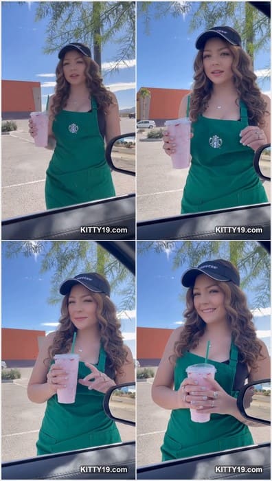 Hazey Haley sex video after working in starbucks! She is perfect babe and she need sex everyday! Download it now.